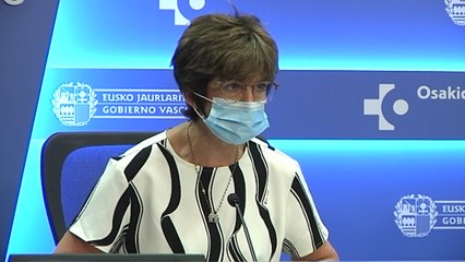 Consejera de Salud advierte de que Euskadi está ante "un posible tsunami"