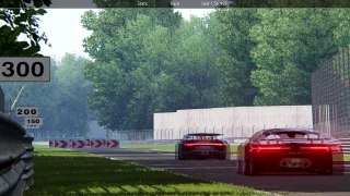 Battle Bugatti Chiron x Lamborghini Centenario Racing at Monza Circuit