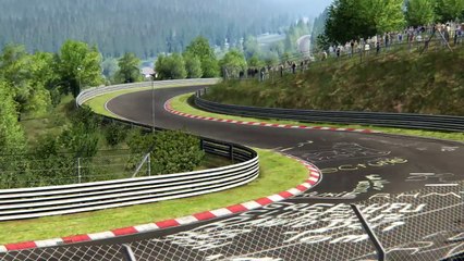 Battle Ferrari FXX-K Racing at Nurburgring Nordschleife