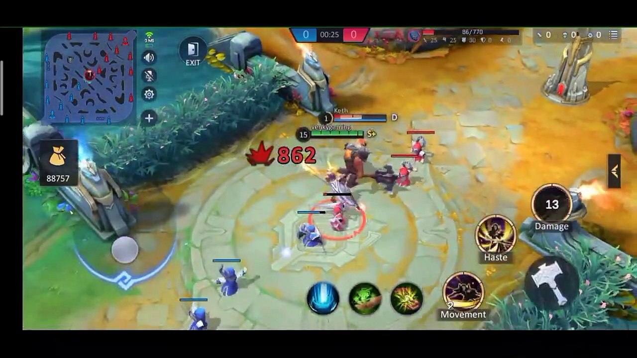 CHRISTINE IN CHAMPIONS LEGION 5V5 MOBA - HERO TRIAL GAMEPLAY