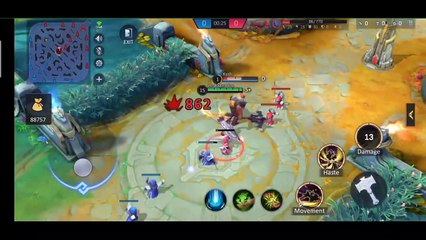 CHRISTINE IN CHAMPIONS LEGION 5V5 MOBA - HERO TRIAL GAMEPLAY
