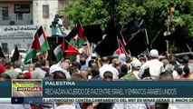 Palestinos rechazan pacto entre Israel y Emiratos Árabes Unidos