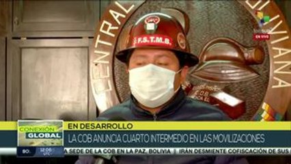 Bolivia: la COB anuncia cuarto intermedio en las movilizaciones