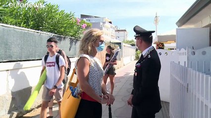 En Italie, plus ou moins épargnée, les carabiniers font la chasse au Covid-19