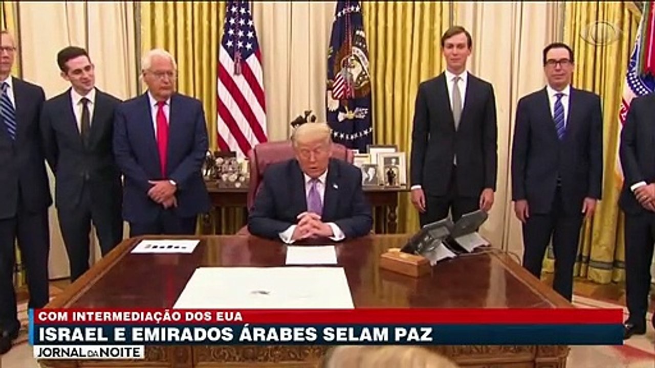 Histórico_ Israel e Emirados Árabes selam acordo de paz