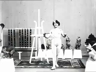 Tải video: Miss Dundee et ses chiens savants  (Miss Dundee y sus perros eruditos) [1902]