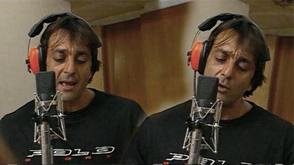 Sanjay Dutt Recording Hit Song 'Aye Shivani' Flashback Video