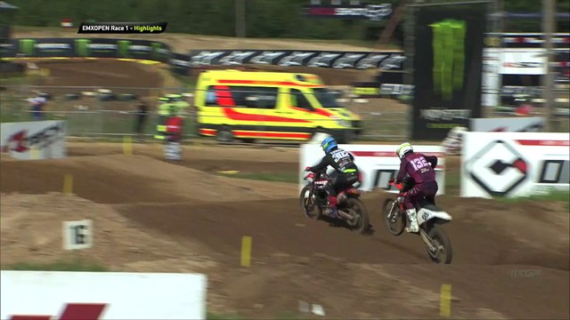 EMX OPEN Race 1 News Highlights - MXGP of Kegums 2020