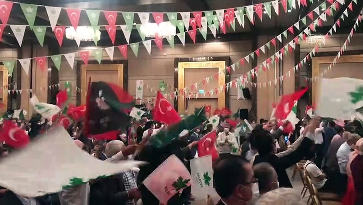 Gelecek Partisi Genel Başkanı Ahmet Davutoğlu, partisinin il kongresinde konuştu - KONYA