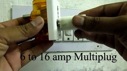 how to put one socket in 3 plug 3 pin top