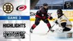 NHL Highlights | Bruins @ Hurricanes 8/15/2020