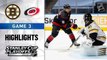 NHL Highlights | Bruins @ Hurricanes 8/15/2020