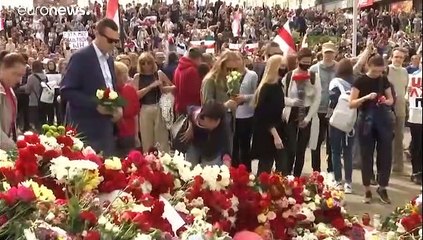 Bélarus : les images de la mort d'un manifestant contredisent la version de Minsk