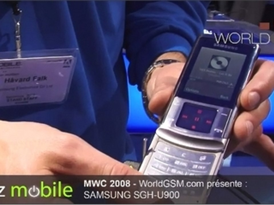 MWC 2008 SAMSUNG SGH-U900 WORLDGSM