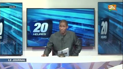 JOURNAL 20H DU SAMEDI 15 AOUT 2020 AVEC CHEIKH DIABY