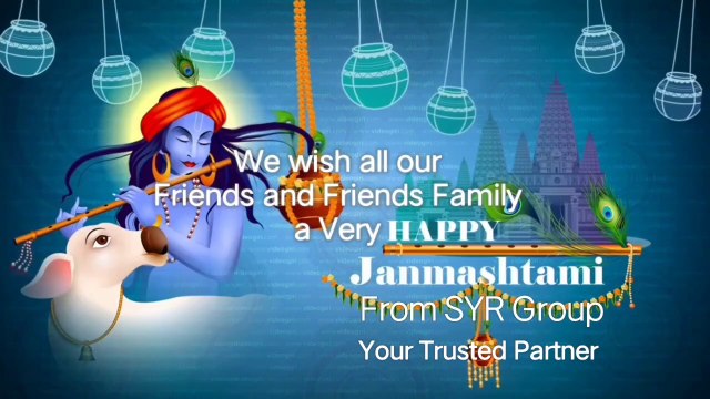 Happy Shri Krishna Janmashtami 2020 from Shri Yadunandan Roadways | Chemicals Solvents Transporter in Kandla Port Mundra Port Gandhidham Gujarat | Phenol Transportation from Dahej Hazira Port | Methanol Transport Service Mundra Port Bharuch Gujarat India