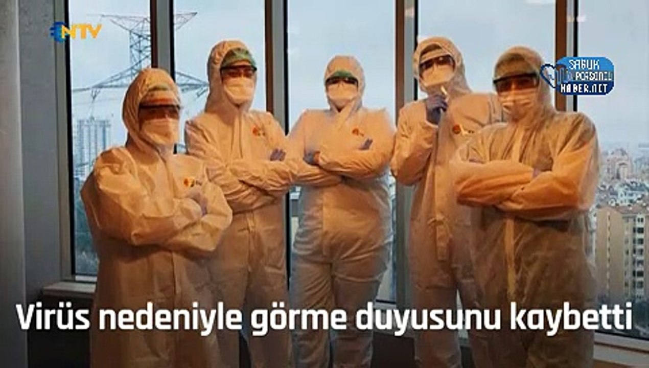 Kübra hemşire virüs nedeniyle görme duyusunu kaybetti
