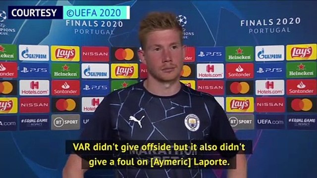 De Bruyne refuses to blame VAR for City defeat