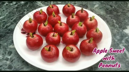Apple Sweet with Peanuts | 3 Ingredients Recipe | Apple Peda | Easy Sweet Recipe | Mithai | Informative Kitchen | Ripa's Kitchen