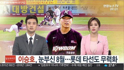 [프로야구] 이승호, 눈부신 8월…롯데 타선도 무력화