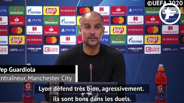 Ligue des Champions : Pep Guardiola encense l'OL