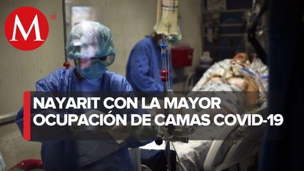 Nayarit, NL y Colima, entidades con mayor ocupación hospitalaria
