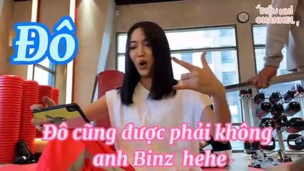 Diệu Nhi rap nhạc Binz