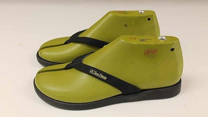 Dép phân hủy sinh học làm từ tảo