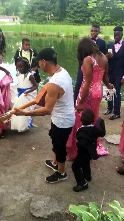 Hamid Ouchene au parc de Laval, Québec, septembre 2018