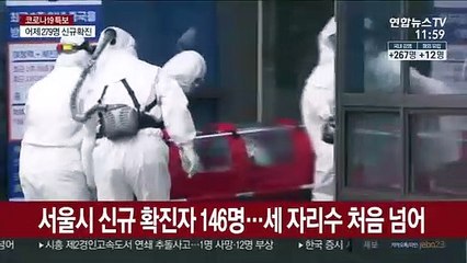 서울시 신규 확진자 146명…세 자리수 처음 넘어