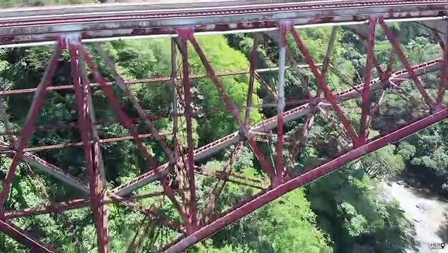 VIEJO Puente Ferroviario RIO GRANDE límite Turrucares - Atenas | Patrimonio Histórico Estación #19