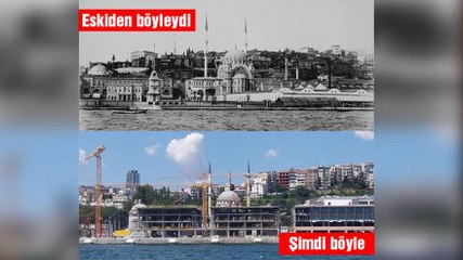 Tarihi caminin silüetini bozan proje