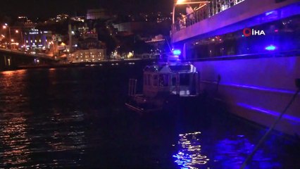 Yabancı uyrukluların Haliç'te sosyal mesafesiz tekne partisi polise takıldı