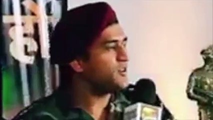 ‘‘मैं पल दो पल का शायर हूं’’, जब माही ने आर्मी के सामने गाया था गाना