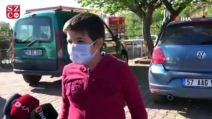 Koyda mahsur kalan minikler o anları anlattı