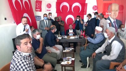 MHP, Diyarbakır'da Kocaköy ilçesine çıkarma yaparak yeni ilçe binasını açtı