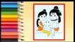 How To Draw Ganpati With Shiv And Mata Parvati Drawing - Shiv Parvati Drawing - Drawing - Bholenath Drawing