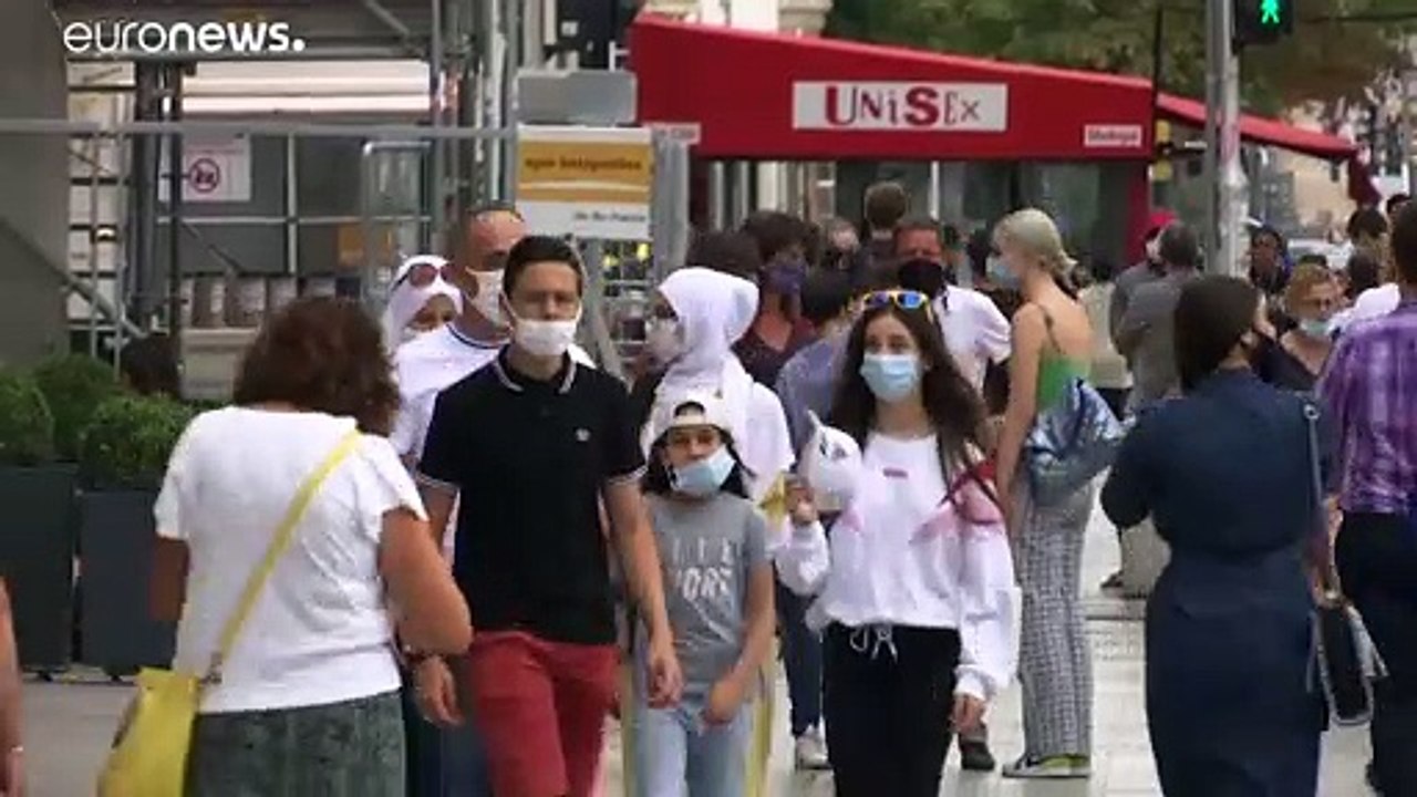 Maskenpflicht: Französische Polizei setzt sie durch