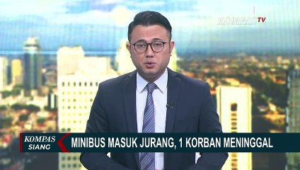 Minibus Masuk Jurang, 1 Korban Meninggal