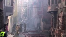 Beyoğlu'nda bir evde çıkan yangın söndürüldü - İSTANBUL