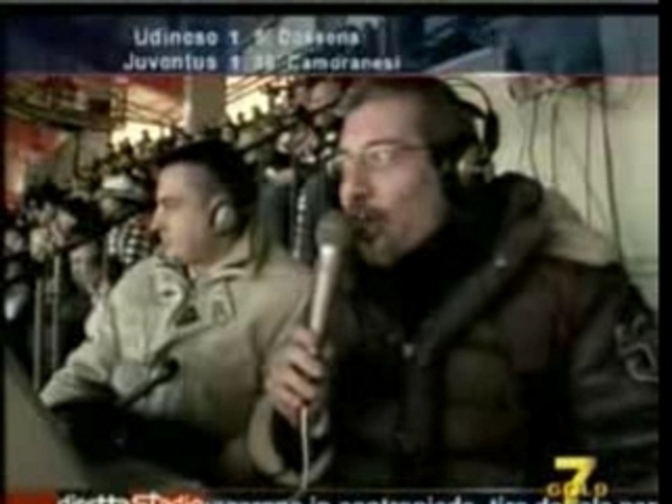 Udinese-Juventus 1-2 Claudio Zuliani a Diretta Stadio 7 Gold