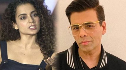 Karan Johar की वापसी पर भड़की Kangana Ranaut, सुनाई खरी खोटी | FilmiBeat