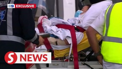 Husband punches shark to save his wife's life