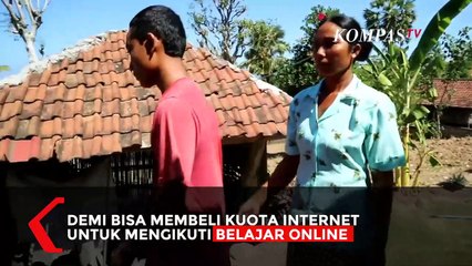 Miris! Siswa Rela Jadi Buruh Angkut Demi Beli Kuota Internet