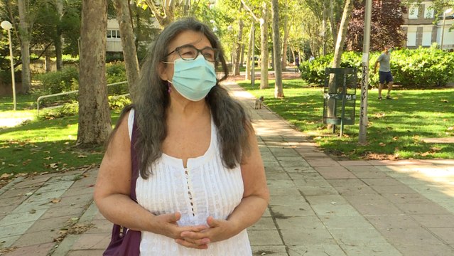 Carmen Esbrí, portavoz de la Mesa en Defensa de la Sanidad Pública en Madrid