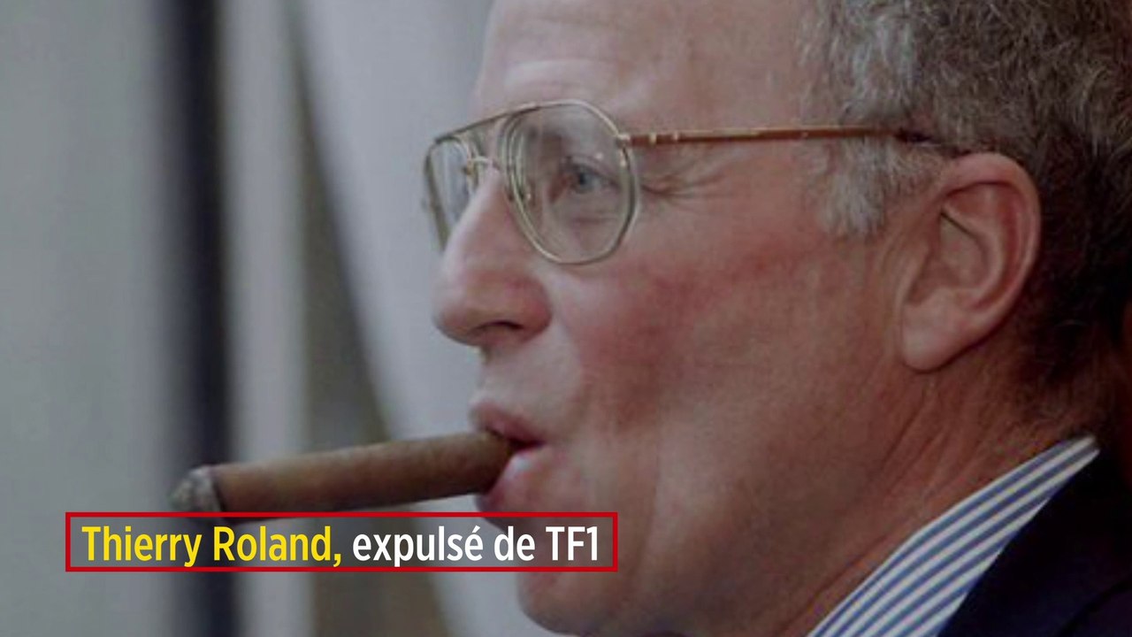 Thierry Roland, expulsé de TF1