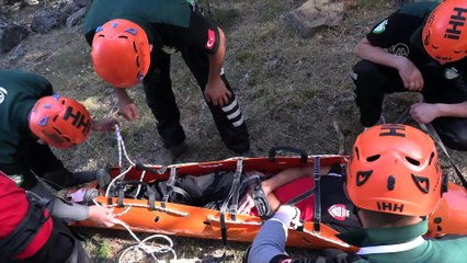 500 arama kurtarma teknisyeninin katıldığı deprem tatbikatı tamamlandı - BOLU