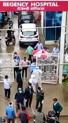रीजेंसी हॉस्पिटल ने फिर की खुलेआम गुंडई, फिर आया सुर्खियों में