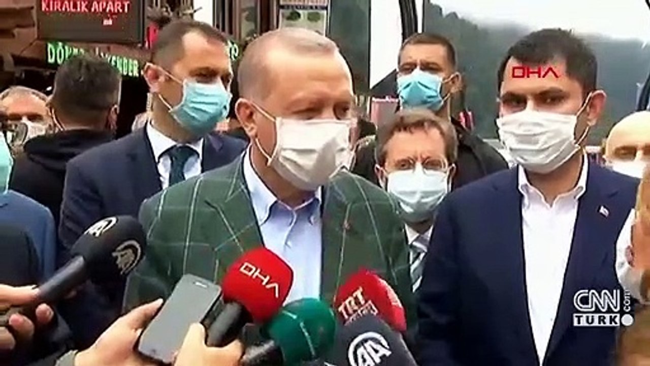 Son dakika... Cumhurbaşkanı Erdoğan, Ayder Yaylası'nda