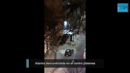 Una alarma que se descontrola de madrugada “enloquece” a vecinos del centro